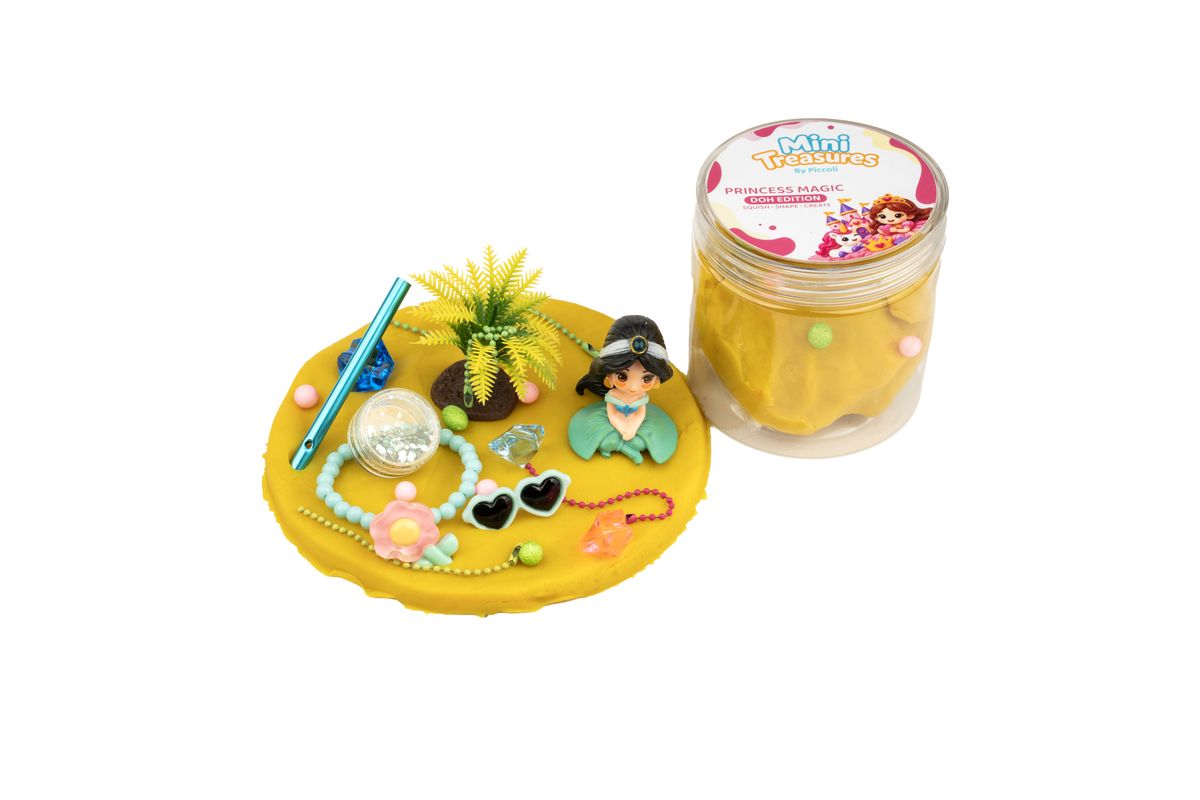 Princess doh scene beside its tub